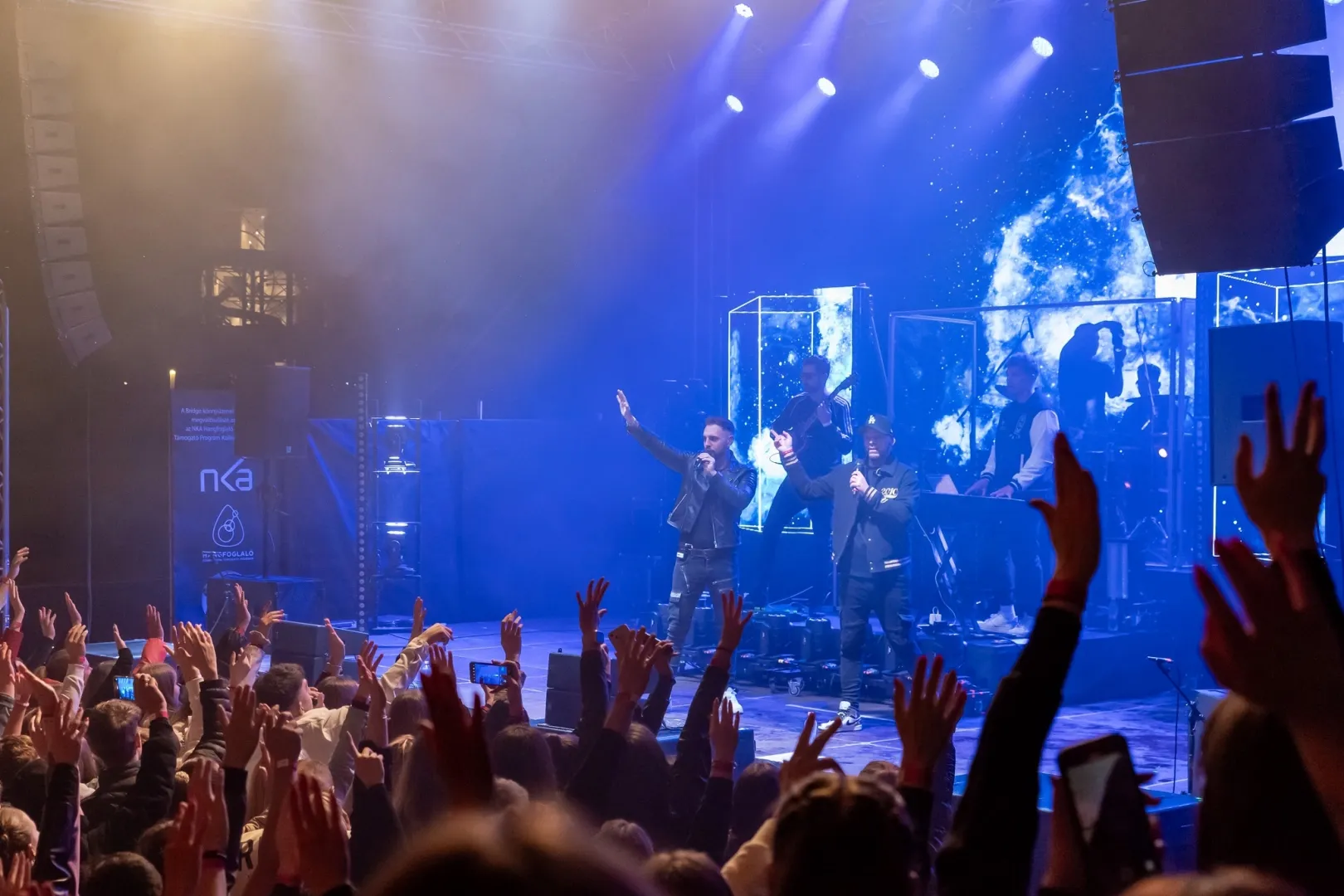 The Bridge Garden was a popular venue for the Győr music scene during the summer (Photos: András Adorján, Máté Dudás)